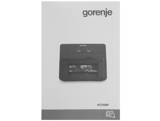 Аэрогриль GORENJE AF2700BP